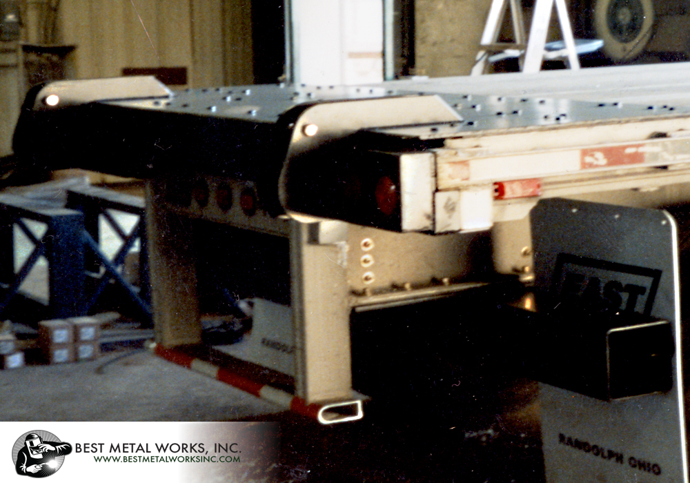 Fabrication of Piggyback Mount for an Aluminum Trailer