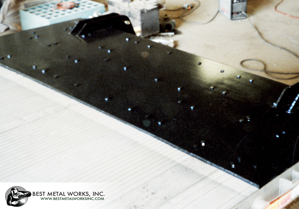 Fabrication of Piggyback Mount for an Aluminum Trailer 2