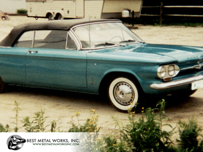 Restoration and painting of 1966 Chevy Corvair I